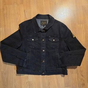 Obey Black Jean Jacket